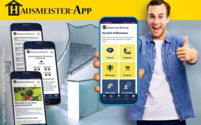 Die mobile Hausmeister-App als praktischer Begleiter im Arbeitsalltag