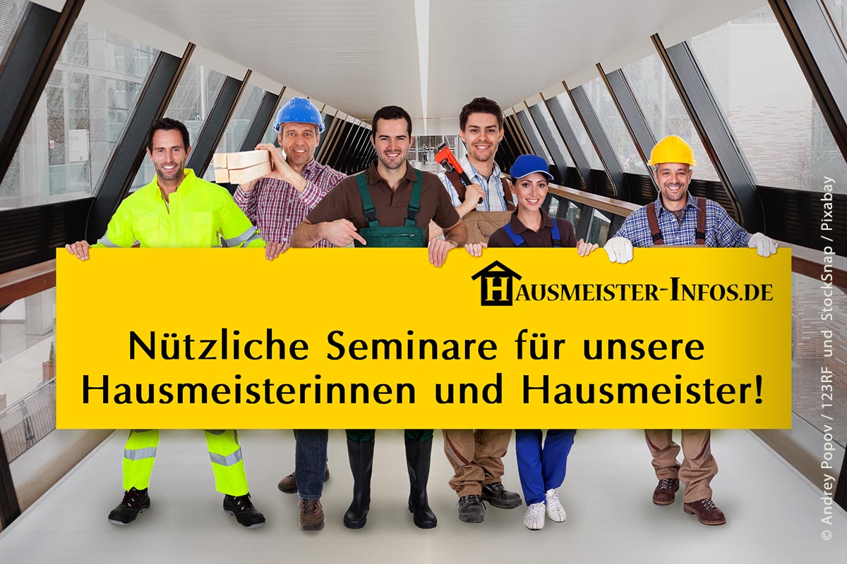 Aktionsbild Seminare für Hausmeister und Gebäudeverwalter